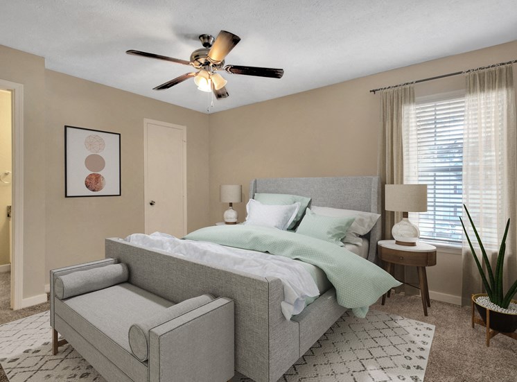 Cambridge Apartments Flowood MS Master Bedroom